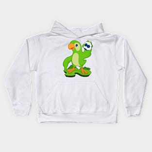 Parrot Handball player Handball Sports Kids Hoodie